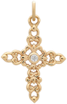 Vintage Cross Charm